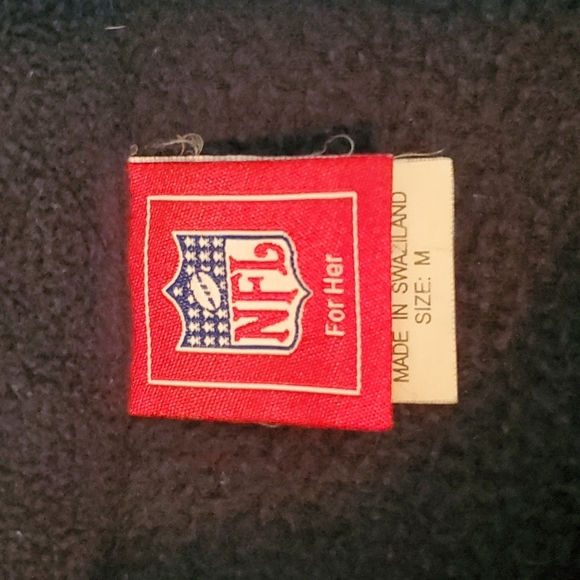 NFL for Her Blue Los Angeles Rams Quarter Zip Warm Pullover w/Gold Trim-Sz M - Picture 14 of 17